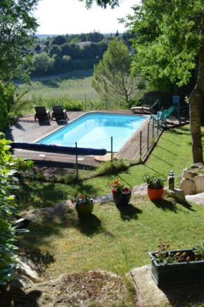 Chalet, calme, absolu, superbe vue, et piscine (en été)
